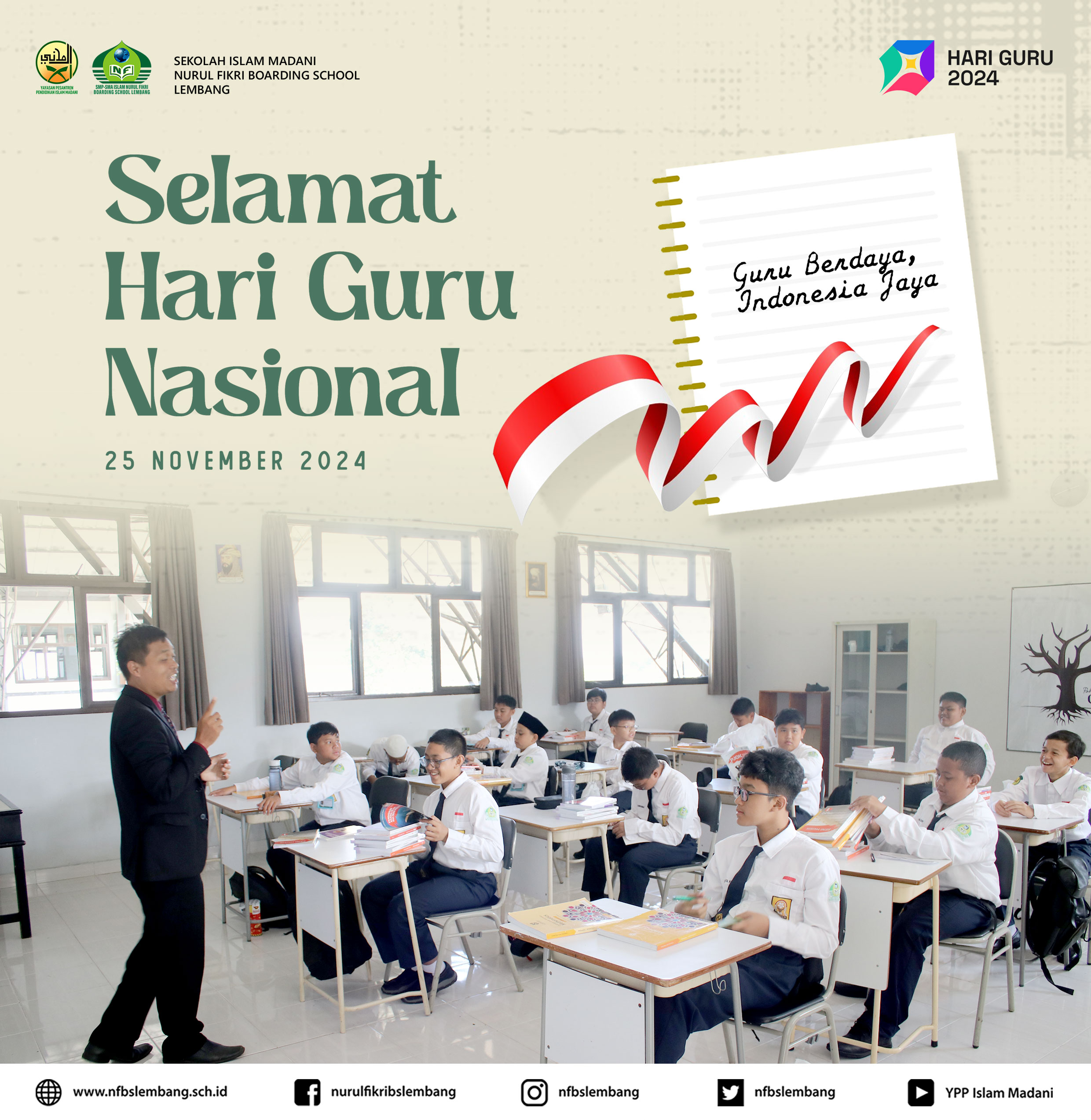 Peringatan Hari Guru Nasional 2024: Menginspirasi dan Mengabdi untuk Masa Depan Bangsa