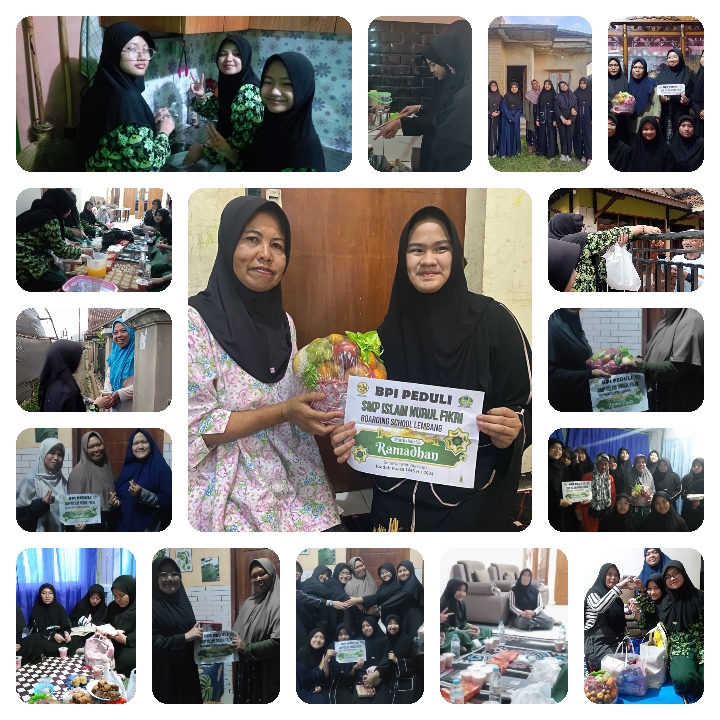BPI (BINA PRIBADI ISLAMI) SMP NURUL FIKRI BOARDING SCHOOL LEMBANG PEDULI RAMADHAN 1445 H