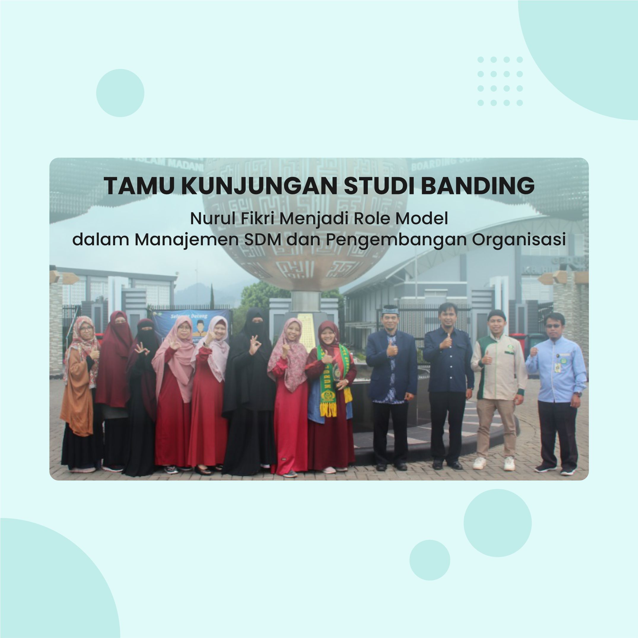 TAMU KUNJUNGAN STUDI BANDING