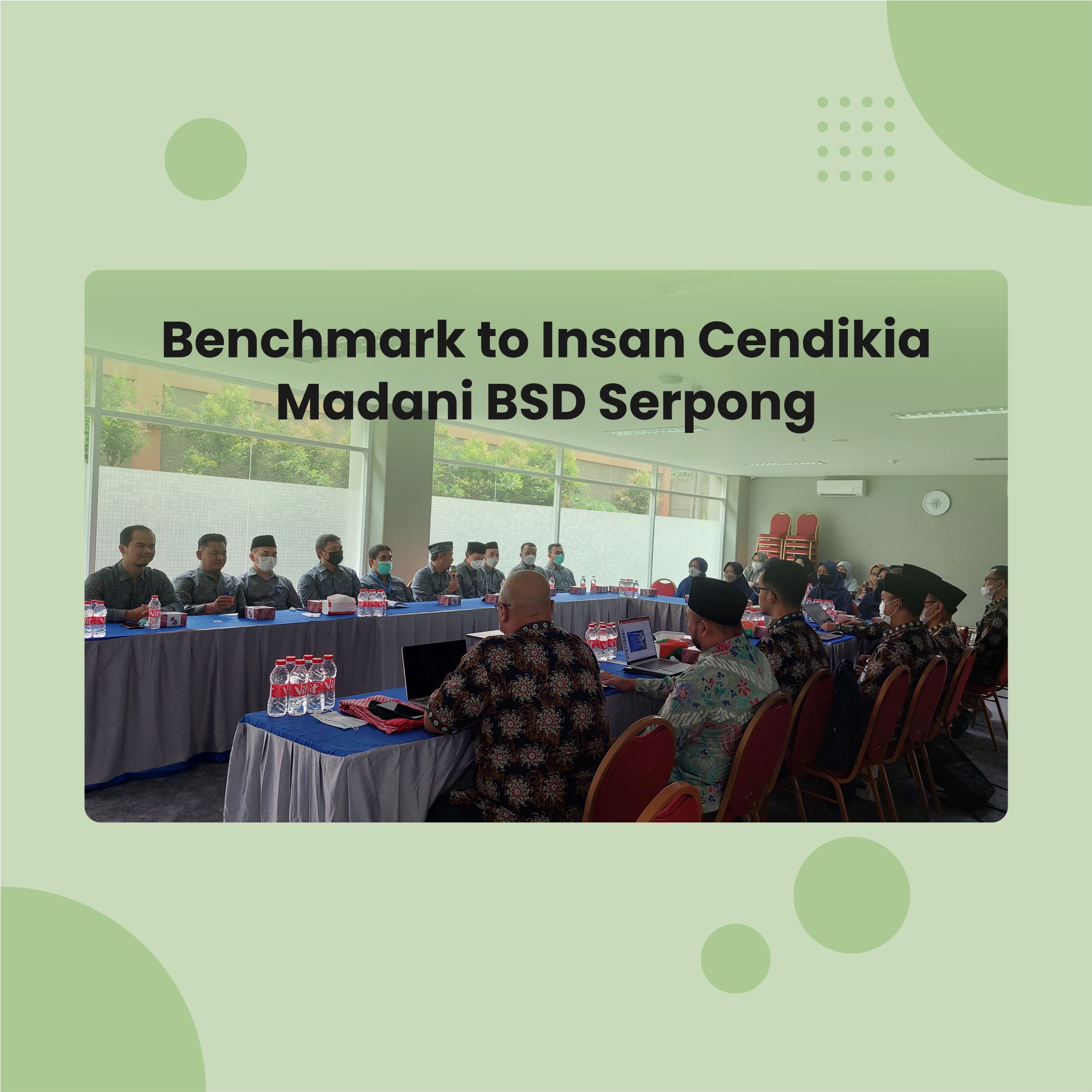 Benchmark to Insan Cendikia Madani BSD Serpong