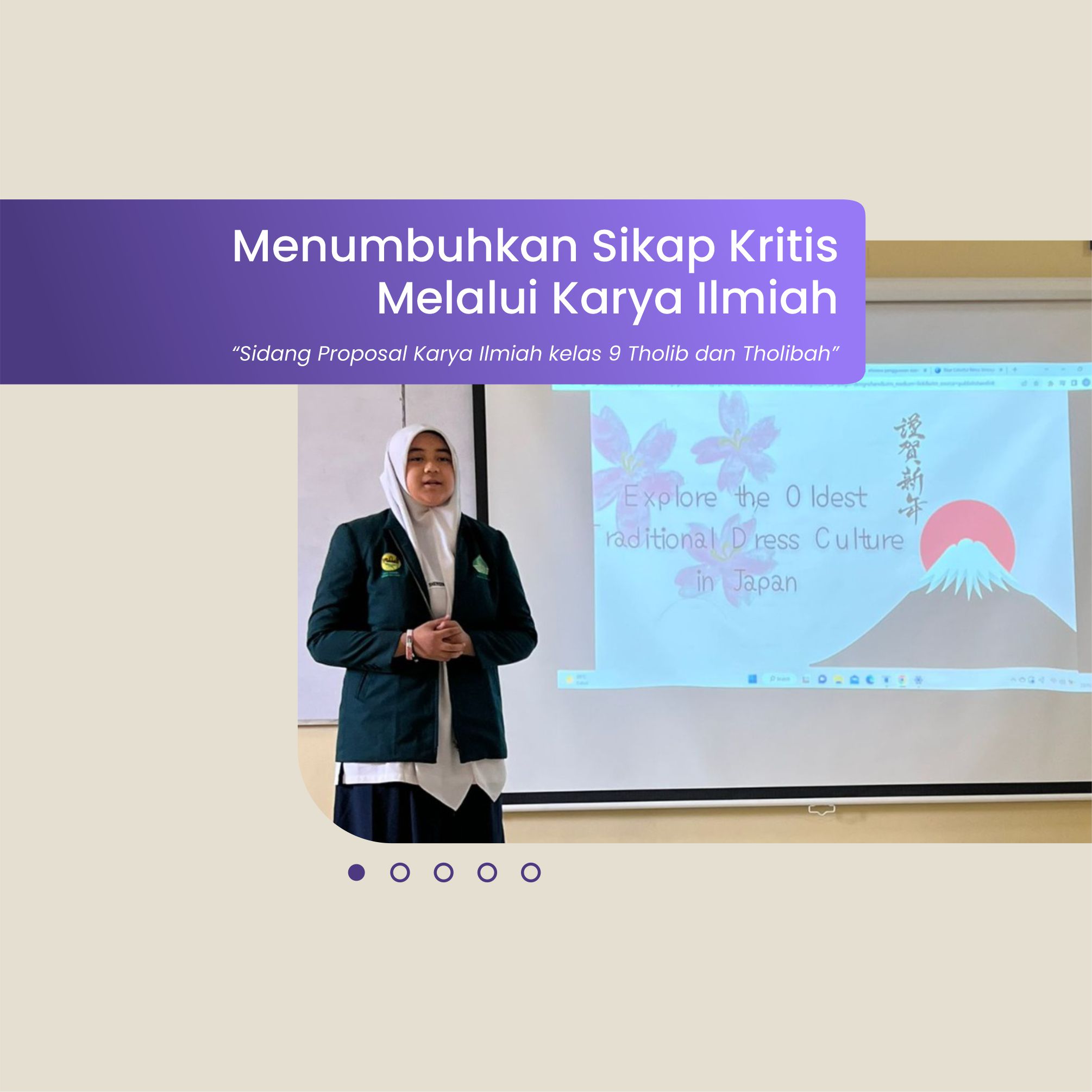 MENUMBUHKAN SIKAP KRITIS MELALUI KARYA ILMIAH