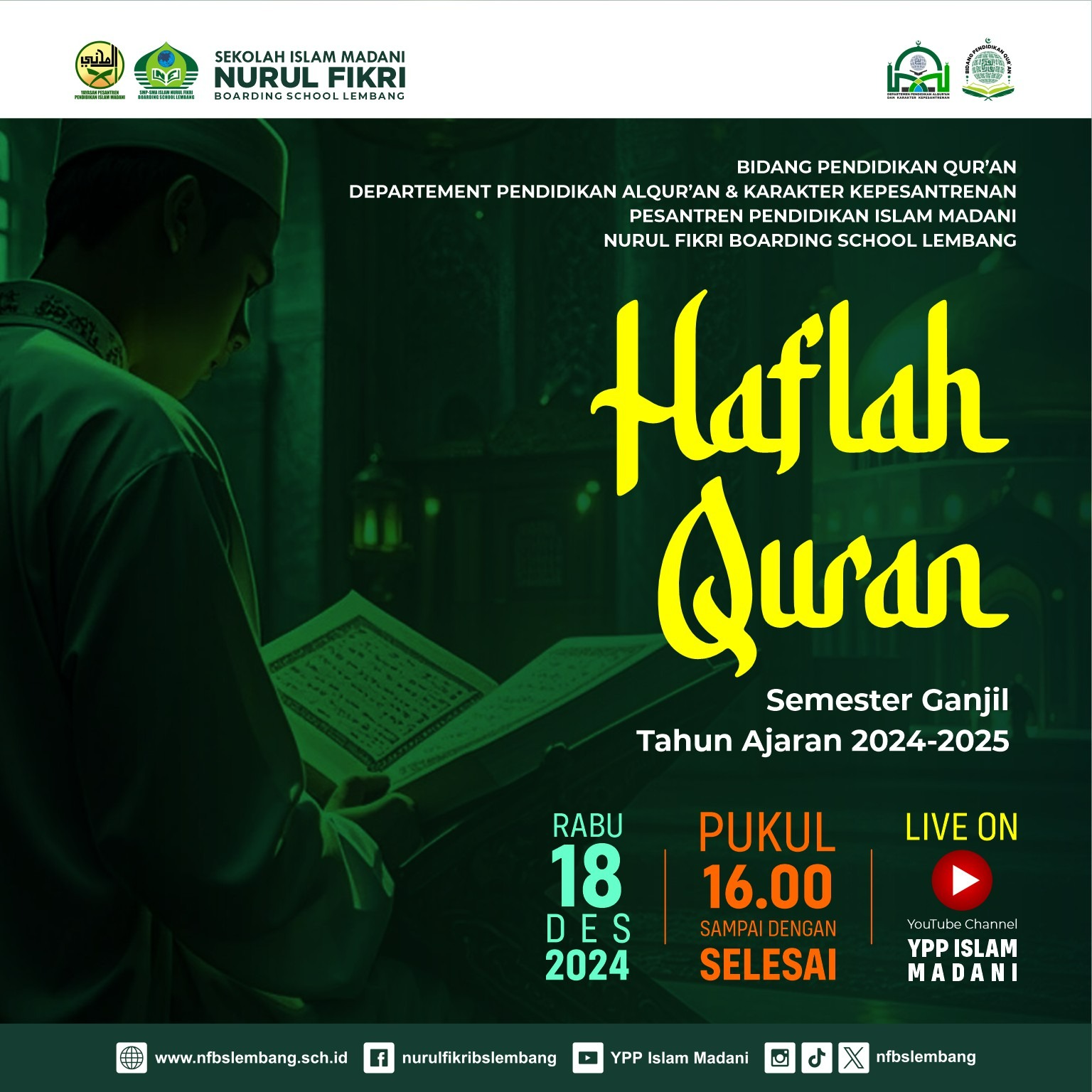 Haflah Al-Qur'an Semester Ganjil TA 2024-2025