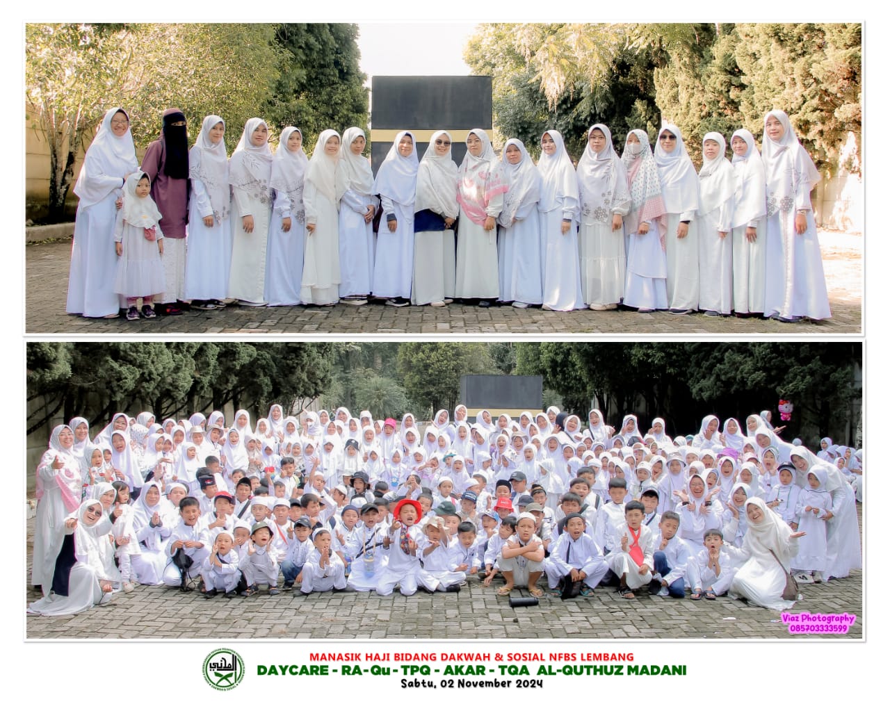 Simulasi Manasik Haji oleh Bidang Dakwah dan Sosial